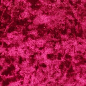 Tissu velours – Rouge profond – Vintage Red